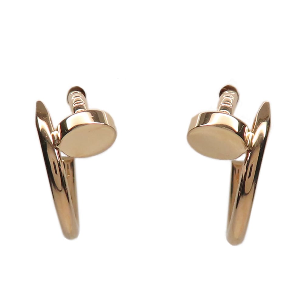 【だいわさま専用】鑑定済み☆カルティエ ジュストアンクル ピアス だいわさま専用】鑑定済み☆カルティエ ジュストアンクル ピアス