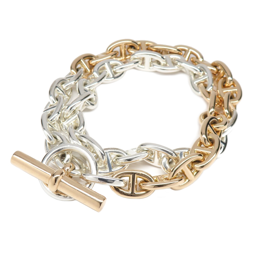 名古屋】【HERMES】エルメス シェーヌダンクルPM ドゥブルトゥール