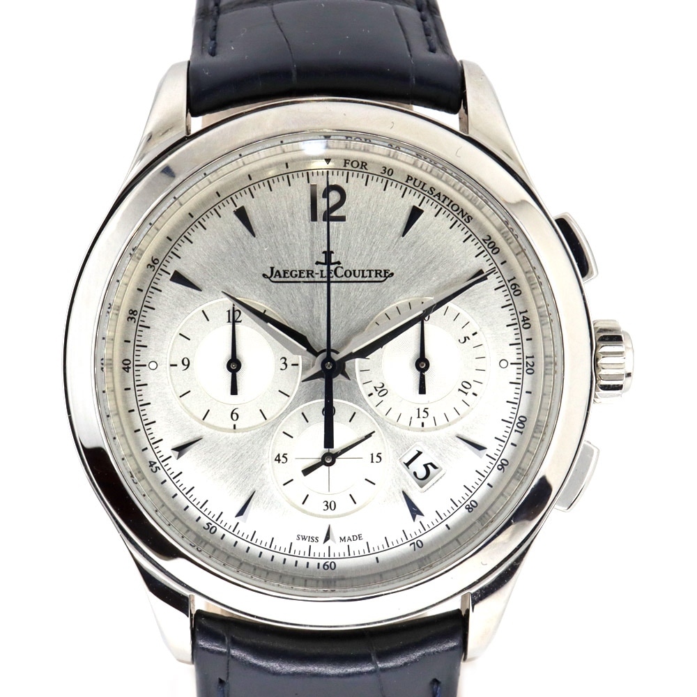 �ڱɡۡ�JAEGER LECOULTRE�ۥ��㥬���륯��� �ޥ����������Υ���� Q1538420 �ӻ��� ����С� SS �쥶�� ��ư���� ��󥺡���š�