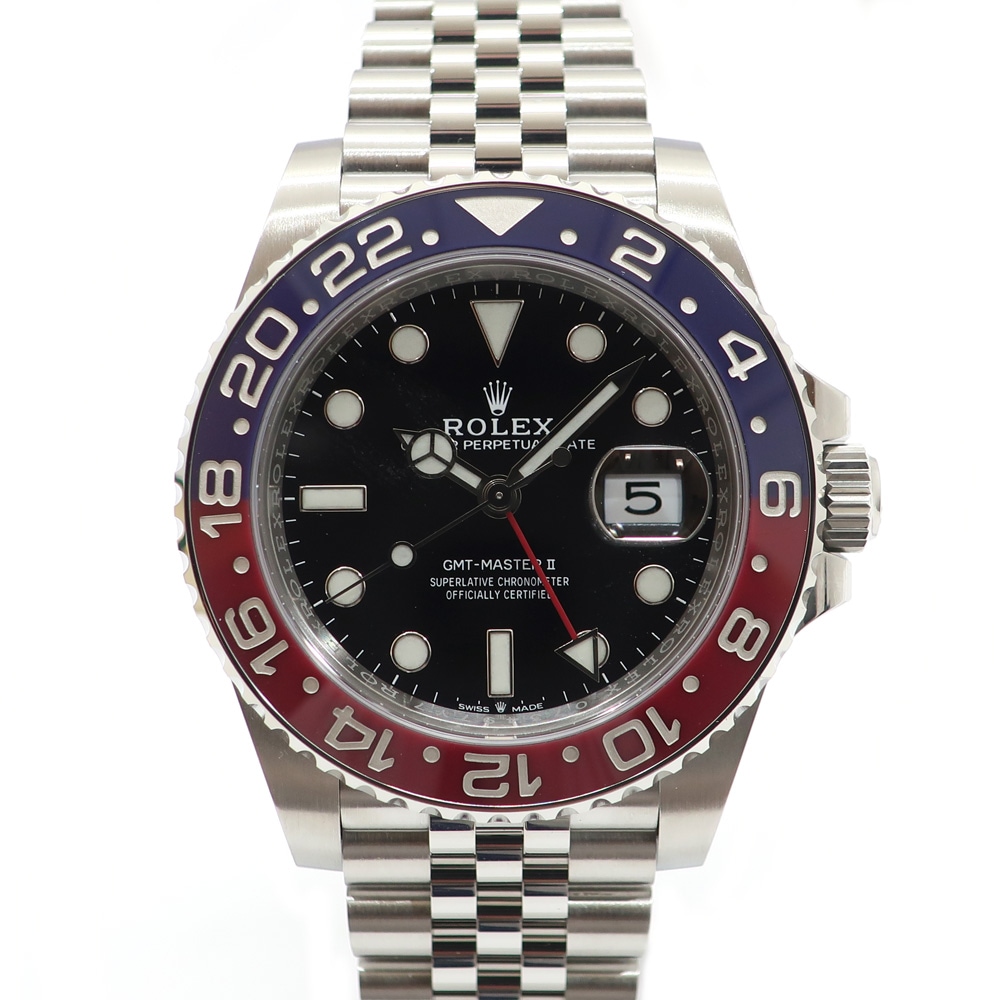 ŷۡROLEXۥå GMTޥ2 126710BLRO ӥ꡼֥쥹  SS 21ǯ Ȣ ƥ쥹 ư  ӻ žѡš