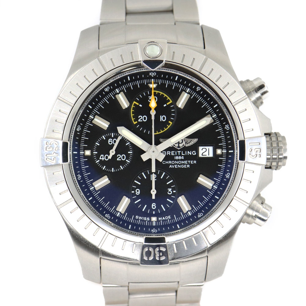 ڱɡۡBREITLINGۥ֥饤ȥ ٥󥸥㡼 Υ 45 A13317101B1A1 ֥å ӻ SS ư AB0115 󥺡š
