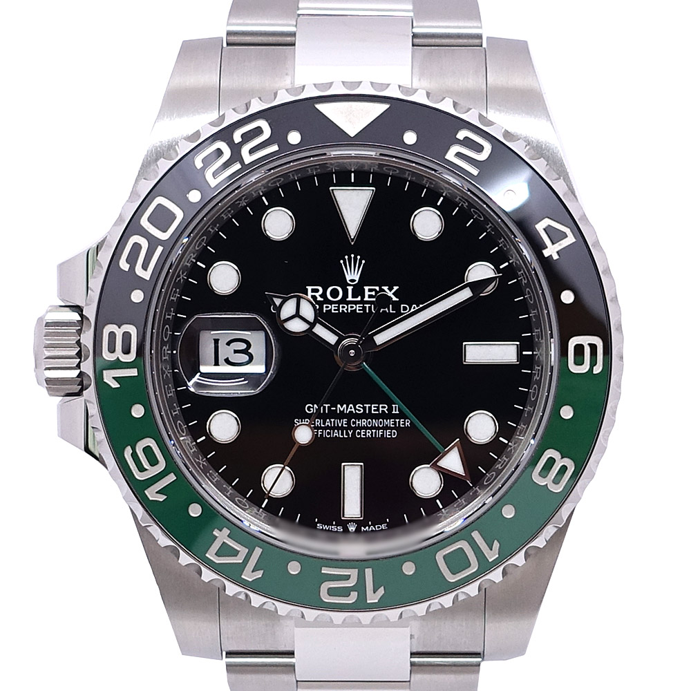 ڱɡۡROLEXۥå ӻ GMTޥ2 126720VTNR եƥ й ֥쥹 ʸ ॷꥢ SS ư   ݾڽ 2024ǯ Ȣš