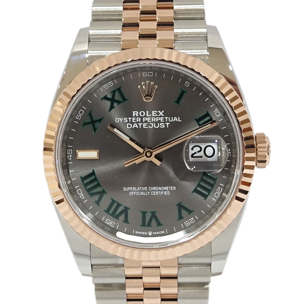ڱɡۡROLEXۥå ǥȥ㥹 36 126231 졼 ꡼ ӥ꡼֥쥹  ư 2021ǯ ӻ 󥺡š
