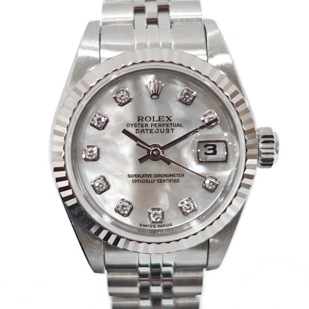 ڱɡۡROLEXۥå ǥȥ㥹 69174NG ۥ磻ȥ 10P ӻ U SS WG ư ǥڻž夲ѡۡš