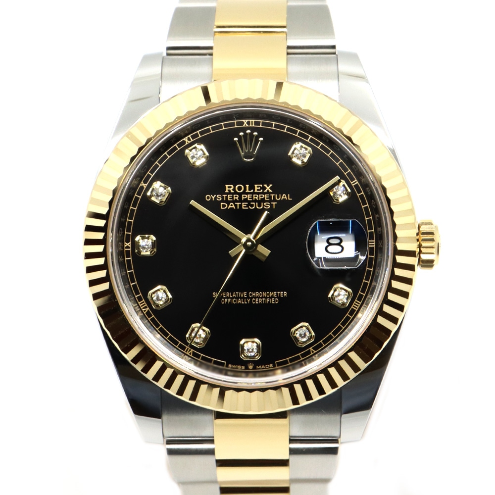ڱɡۡROLEXۥå ǥȥ㥹41 10P 126333G ֥å ֥쥹   2022ǯš