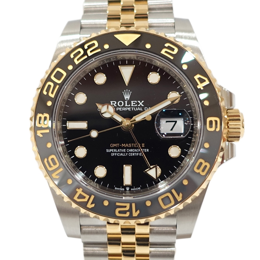 ڱɡۡROLEXۥå GMTޥII 126713GRNR ֥å ӥ꡼֥쥹   ƥ쥹 ư 2023ǯ ӻ 󥺡š