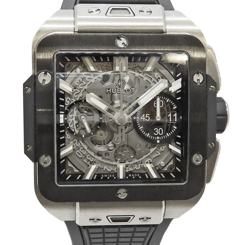 ��ŷ��ۡ�HUBLOT�ۥ��֥� ���������Х� �����˥��� ����ߥå� 42mm 821.NM.0170.RX ��С� ������ȥ� �����Υ���� ��ư���� ��� �ӻ��ס���š�