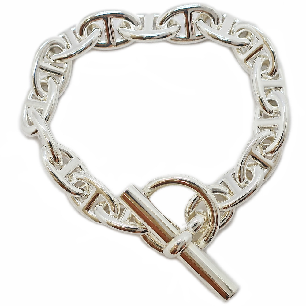 【未使用・希少】エルメス　シェーヌダンクル　プラチナ　ヴィド・ポッシュ　小物入れ HERMES エルメス 小物入れ ヴィド・ポッシュ ミニ 《ミーズ・エ