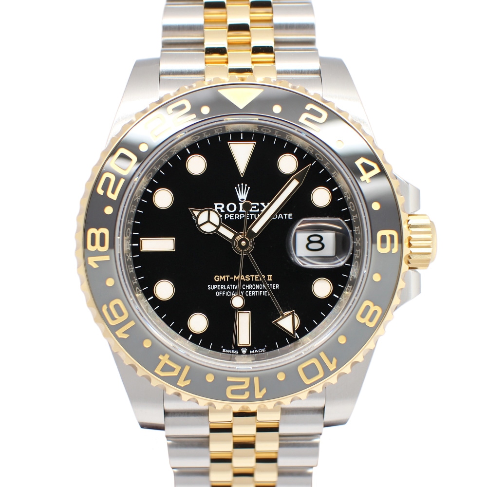 ̾ŲۡROLEXۥå GMTޥII 126713GRNR  ֥å SS YG ư  ӥ꡼ ݾڽդ 2024ǯ Ʊ͡š