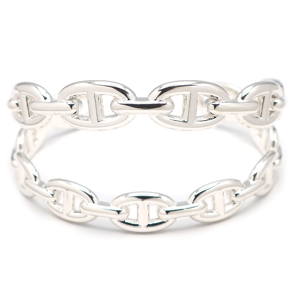 天白】【HERMES】エルメス シェーヌダンクル アンシェネ ダブル