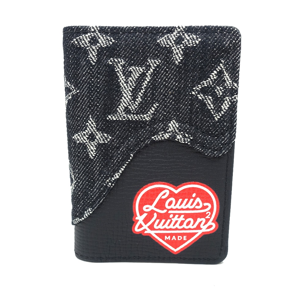 ڱɡۡLOUIS VUITTONۥ륤ȥ ʥ ɥݥå ɥ M81015 RFID Υ  ȥ쥶 ǥ˥ NIGO  ҥ塼ޥᥤ ϡ  ¸ Ȣš