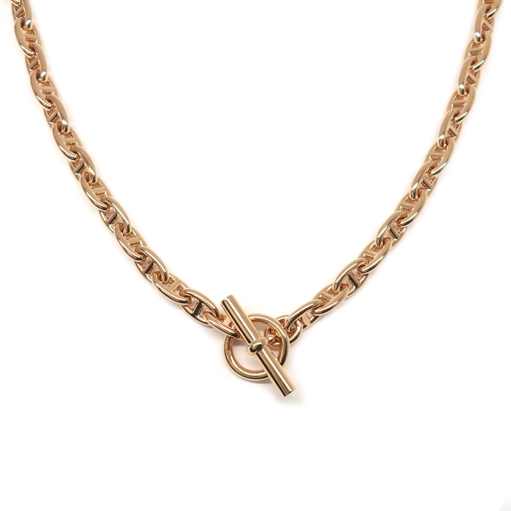 ❝50cm❞ エルメス ネックレス イエロー ゴールド チェーン AU750 ❝50cm❞ エルメス ネックレス イエロー ゴールド チェーン AU750