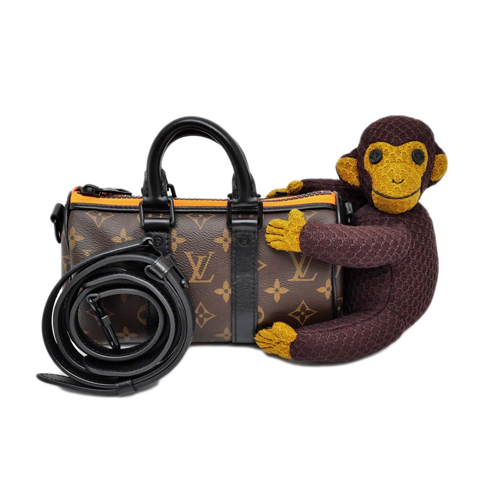 名東】【LOUIS VUITTON】ルイヴィトン キーポルXS LVフレンド ニット