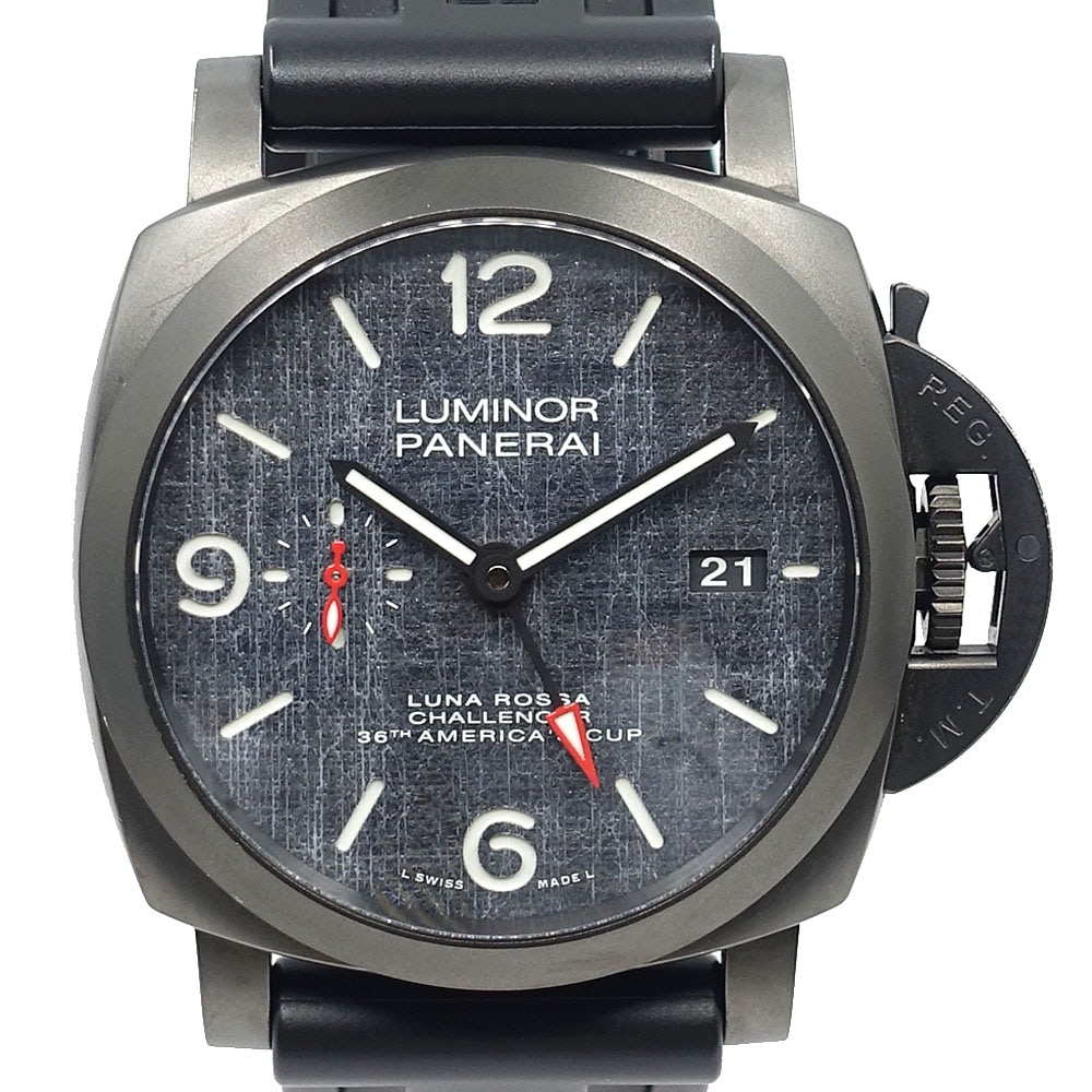 ڱɡۡPANERAIۥѥͥ饤 ӻ ߥΡ ʥå GMT PAM01036 1036 졼 44mm /С٥ V   ư ؤ٥դ ݾڽ 2020ǯ Ȣš