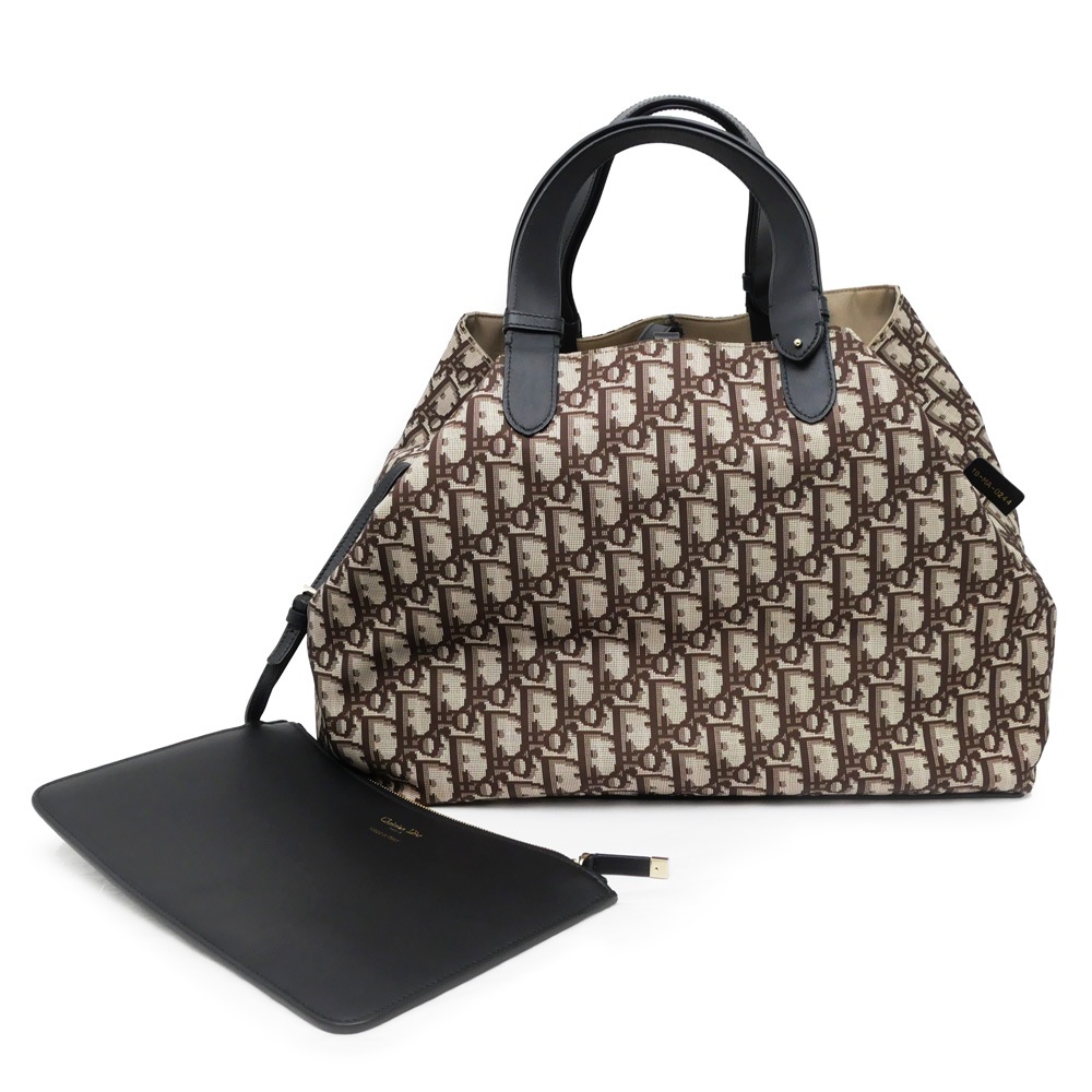 ��̾��ۡ�CHRISTIAN DIOR�ۥ��ꥹ�����ǥ������� ���֥꡼�� �ȥ����塼�� �顼�� �ȡ��� �Хå� M2820OZBP �١����� �֥�å� ��С����֥� �����Х� �����ե����� ���åե����� ��ǥ���������š�