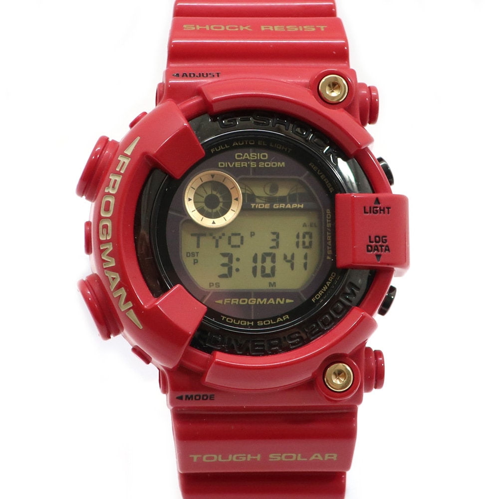 ŷۡCASIOۥ G-SHOCK GF-8230A-4JR 30th FROGMAN RISING RED եåޥ å  ӻסš