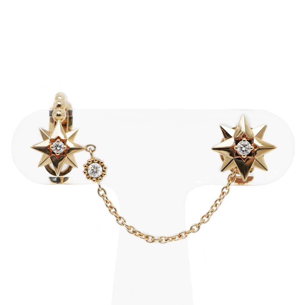 ��̾��ۡ�CHRISTIAN DIOR�ۥǥ������� ���ȥ�� �� ������ ���󥰥� �ԥ��� JRDV95259 K18PG ������0.12ct ���������꡼ ��ǥ���������š�