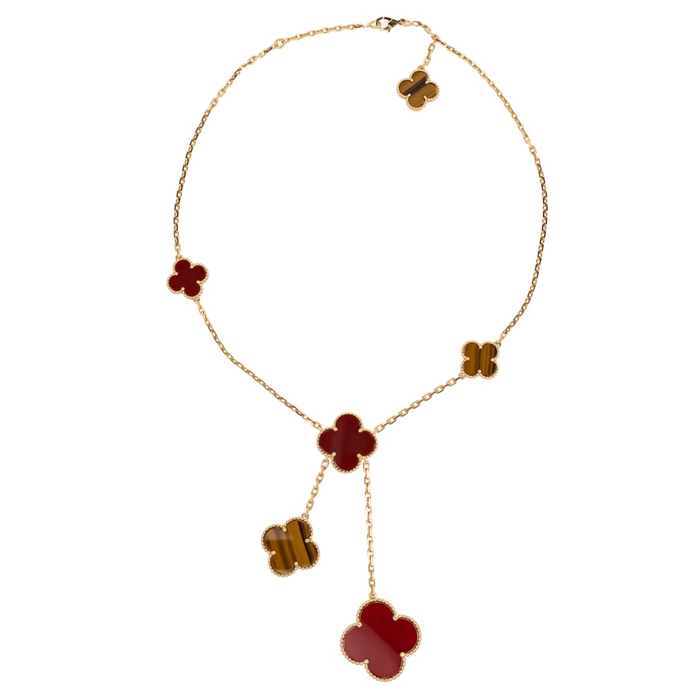 ��̾��ۡ�VAN CLEEF&ARPELS�ۥ����󥯥꡼�ա������ڥ� �ޥ��å� ����ϥ�֥� �ͥå��쥹 6������� VCARN5JP00 �����ͥꥢ�� �������������� 750YG 18K ��������������� ���奨�꡼ �ڥ����ȡڿ��ʡۡ�̤���ѡۡ���š�