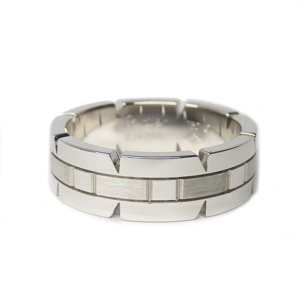 【名古屋】【CARTIER】カルティエ タンク フランセーズ リング スモール B4059960 ＃60 ホワイトゴールド ジュエリー アクセサリー【中古】