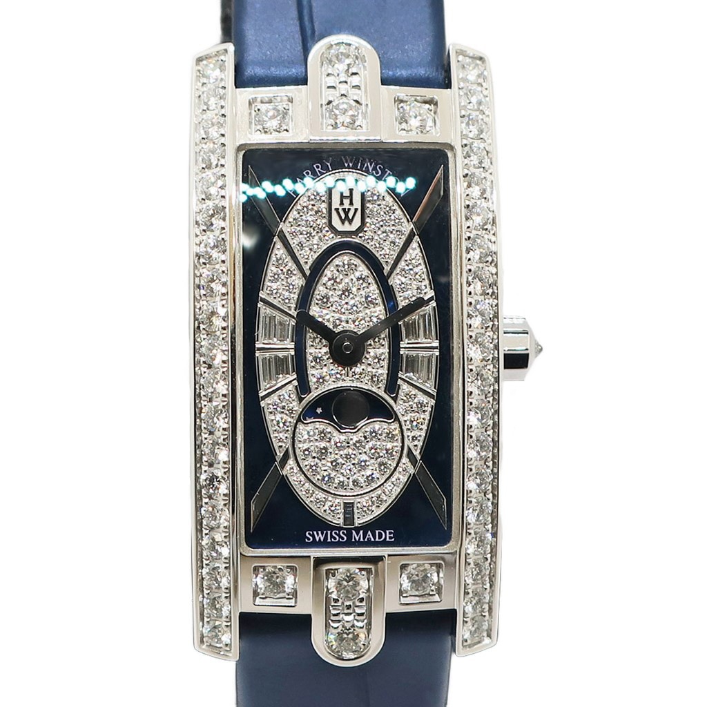 ŷۡHARRY WINSTONۥϥ꡼󥹥ȥ ˥塼C ߥ ࡼե AVCQMP16WW004  750 WG 쥶 ֥롼  ӻסڻž夲Ӹ򴹺Ѥߡۡš