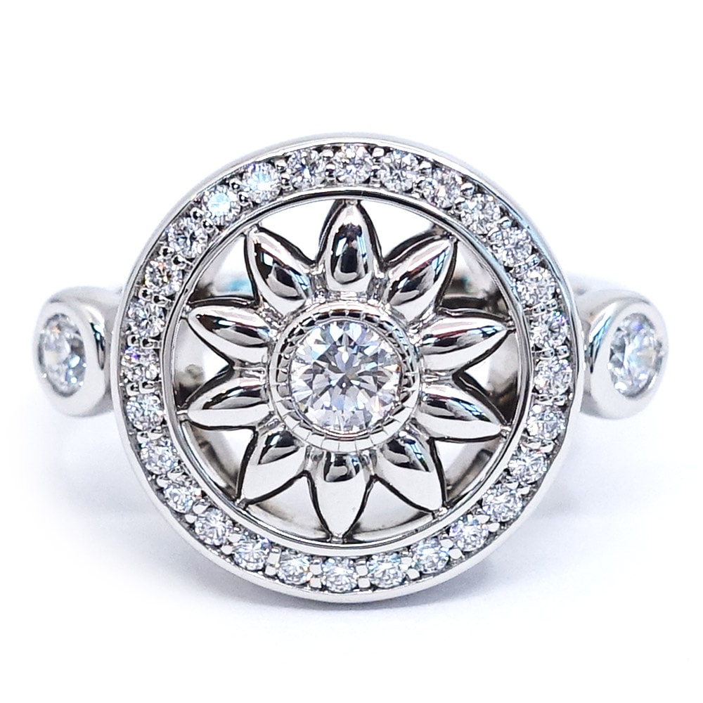 �ڱɡۡ�HARRY WINSTON�ۥϥ꡼�����󥹥ȥ� Pt950 �����󥹥ȥ� ������ ��� ��������� ���� ���奨�꡼ FRDPRD1MWG ��ǥ����� �ԥ󥭡�����š�