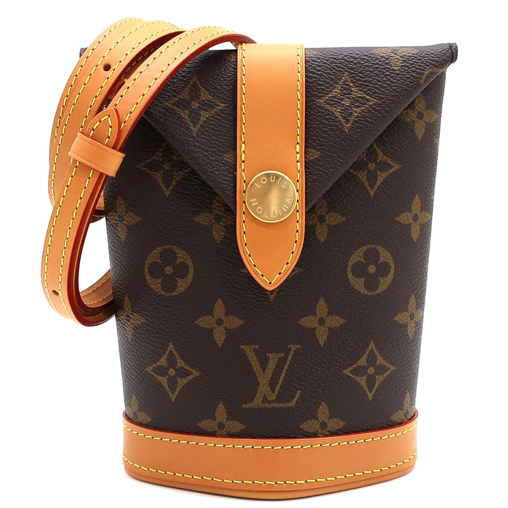 【天白】【LOUIS VUITTON】ルイヴィトン エンベロップポーチ モノグラム バッグ M14056 ゴールド金具 モノグラム ショルダー メンズ【新品】【未使用】【中古】