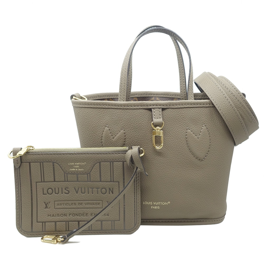 栄】【LOUIS VUITTON】ルイヴィトン ネヴァーフル インサイドアウト BB