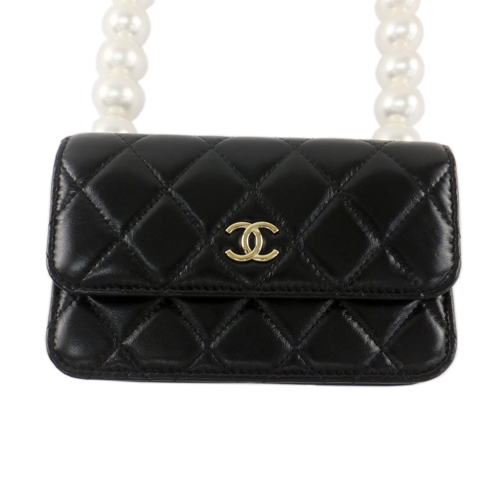 ��ŷ��ۡ�CHANEL�ۥ���ͥ� �ߥ˥ޥȥ�å� �ѡ���������󥦥���å� �֥�å� �Хå� �����ޡ��� ��ॹ���� AP1839 ������ɶ�� ��ǥ���������š�