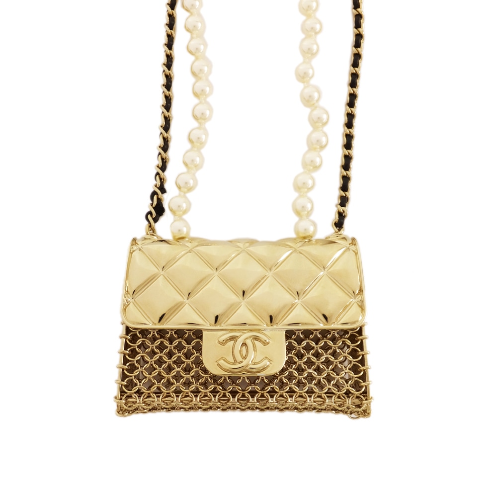 ��ŷ��ۡ�CHANEL�ۥ���ͥ� �ͥå��쥹 �ߥ˥ޥȥ�å��Хå�������� �����ޡ��� ���奨�꡼ �ե������ѡ��� ������ɥ������� ���������꡼ ��ʪ ��ǥ���������š�