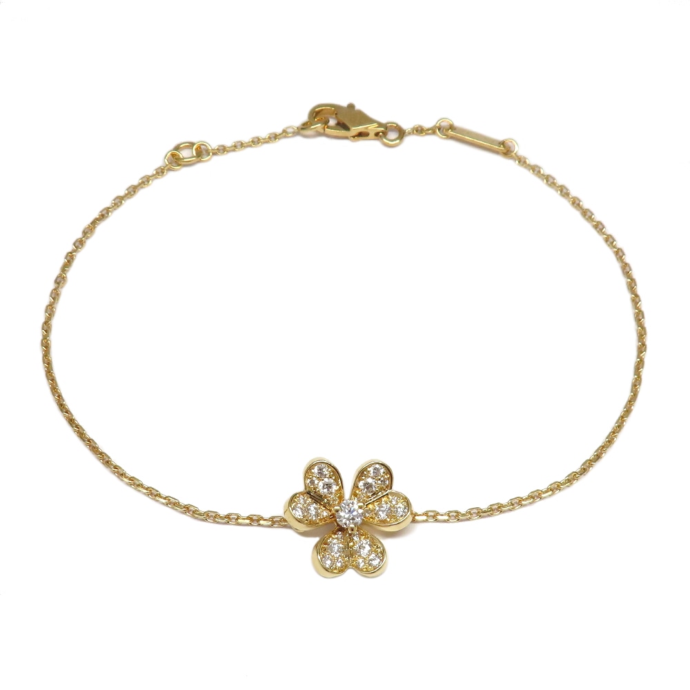 ��̾�Ų��ۡ�VAN CLEEF&ARPELS�ۥ����󥯥꡼��&�����ڥ� �ե������ �֥쥹��å� �ߥ˥�ǥ� VCARP24100 18K ��������������� ��������� ���奨�꡼ ���������꡼ ��ǥ���������š�