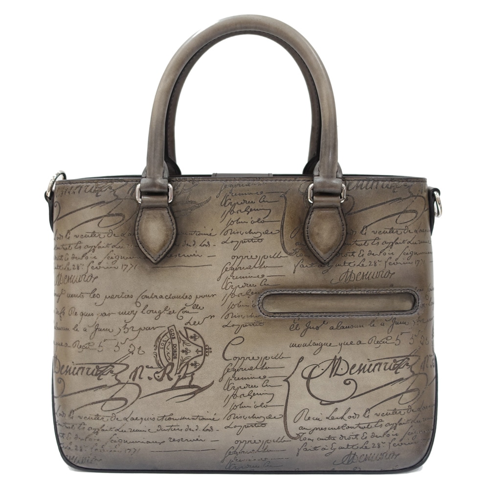 �ڱɡۡ�BERLUTI�ۥ٥��åƥ� �ȥ����塼�� XS ������å� ���ꥰ��ե� ���졼 2WAY �ȡ��ȥХå� �ϥ�ɥХå� ��󥺡���š�