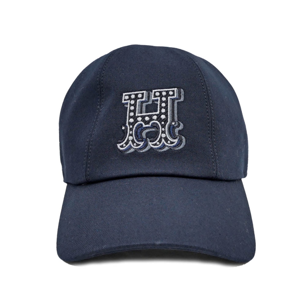 名東】【HERMES】エルメス キャスケット セレナ Hエレクトリック 帽子