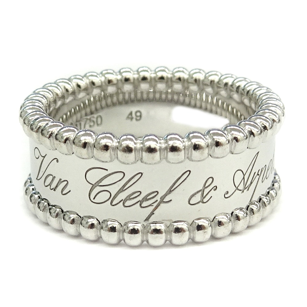 �ڱɡۡ�VAN CLEEF&ARPELS�ۥ����󥯥꡼��&�����ڥ� K18WG �ڥ�� ���˥����塼�� ��� ���� 750WG �ۥ磻�ȥ������ VCARN32349 ���奨�꡼����š�