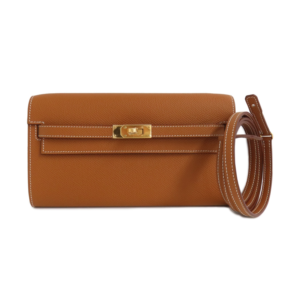 HERMES エルメス ケリー ミディアムウォレット 財布 ゴールド金具 A刻印 HERMES エルメス ケリー ミディアムウォレット 財布 ゴールド