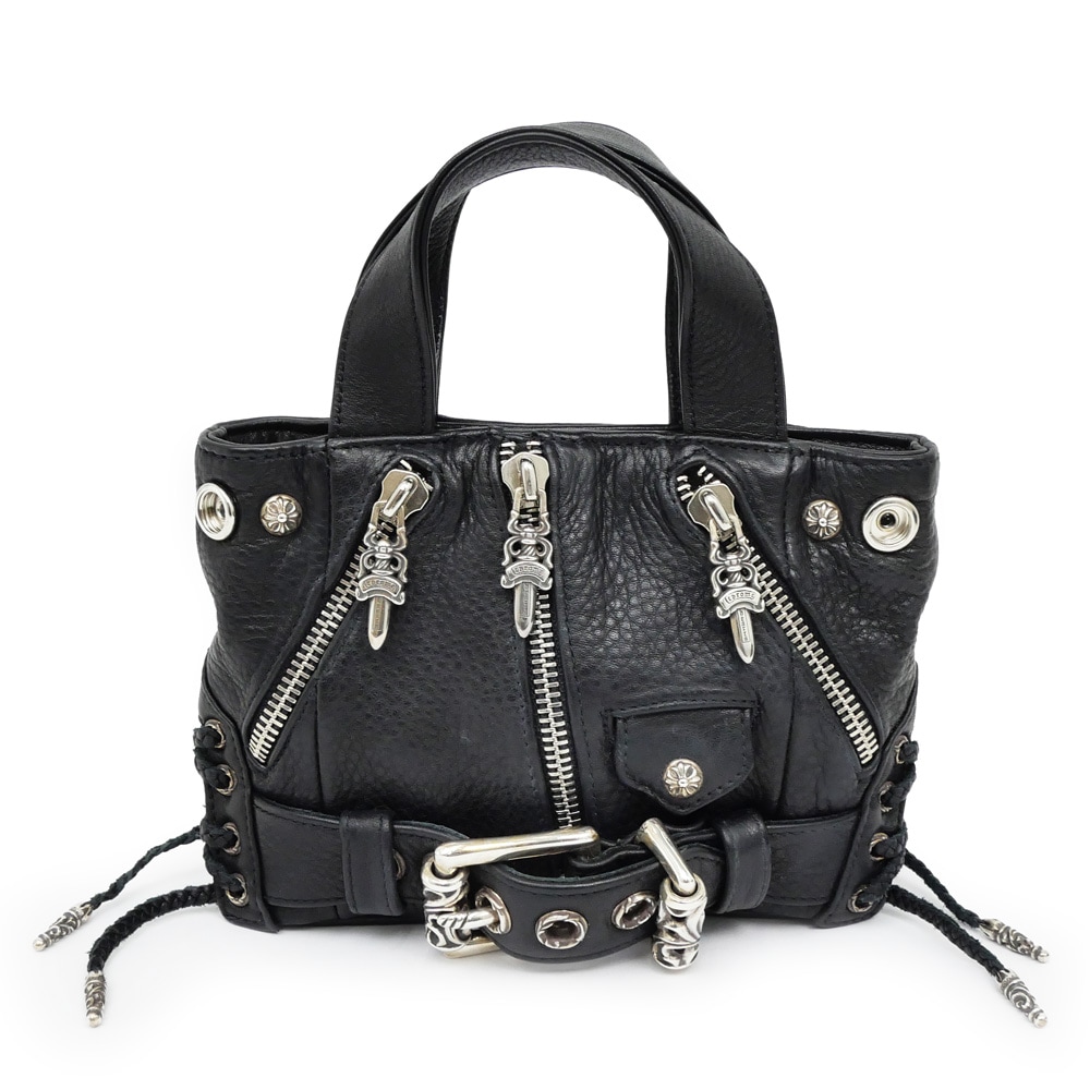 ��̾��ۡ�CHROME HEARTS�ۥ�����ϡ��� JJ�ǥ����� �ߥ� JJ DEAN MINI �쥶�� �ȡ��ȥХå� ������ ������ �����顼 �֥�å� SV925 �饤������ ��ǥ������ڿ��ʡۡ�̤���ѡۡ���š�