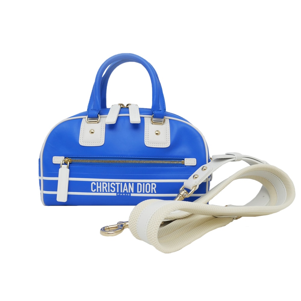名東】【CHRISTIAN DIOR】ディオール VIBE スモール ボウリングバッグ