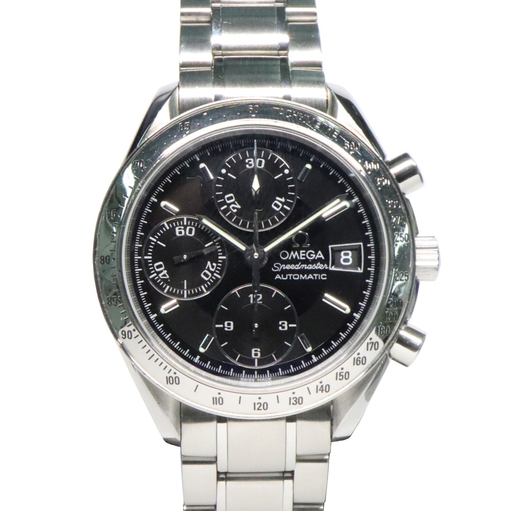 ��̾�Ų��ۡ�OMEGA�ۥ��ᥬ ���ԡ��ɥޥ����� �ǥ��� 39MM 3513.50 SS �֥�å� �����Υ���� ��ư�� ����ӻ��� �ˡ���š�