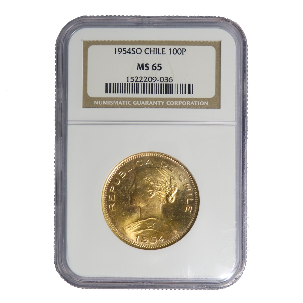 ��̾�Ų��ۡ�OTHER�ۥ��� ��Хƥ����Х��� 100�ڥ���� 1954ǯ ��������� NGC�� MS65 K21.6 ������ 20.3�� ����š�