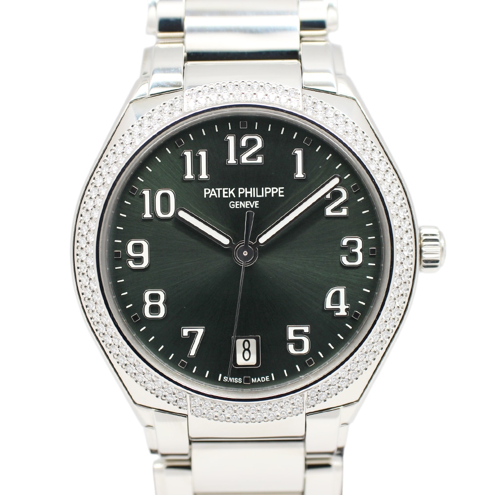 ̾ŲۡPATEK PHILIPPEۥѥƥåեå ȥƥե 7300/1200A-011 ꡼֥꡼ SS ٥ ư ǥ ݾڽդ 2022ǯš