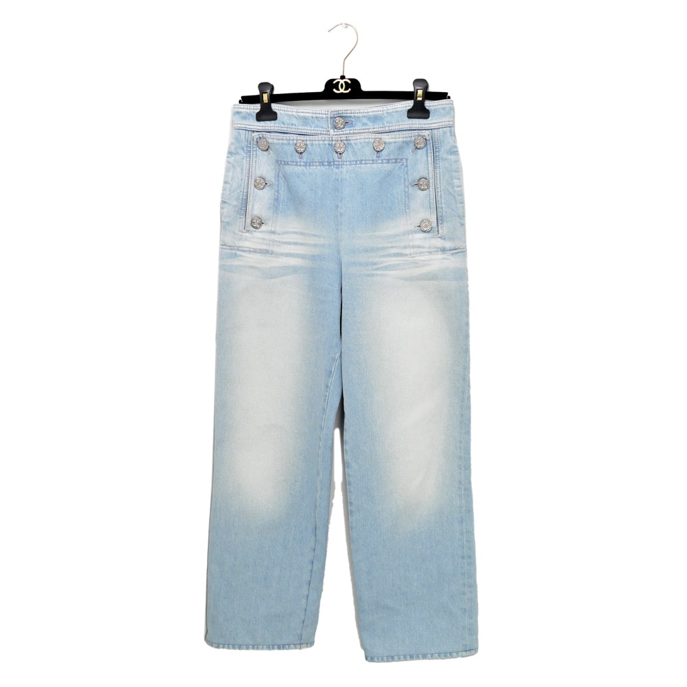 CHANEL シャネル　デニムパンツ　38サイズ　2025春夏 CHANEL シャネル デニムパンツ 38サイズ 2025春夏