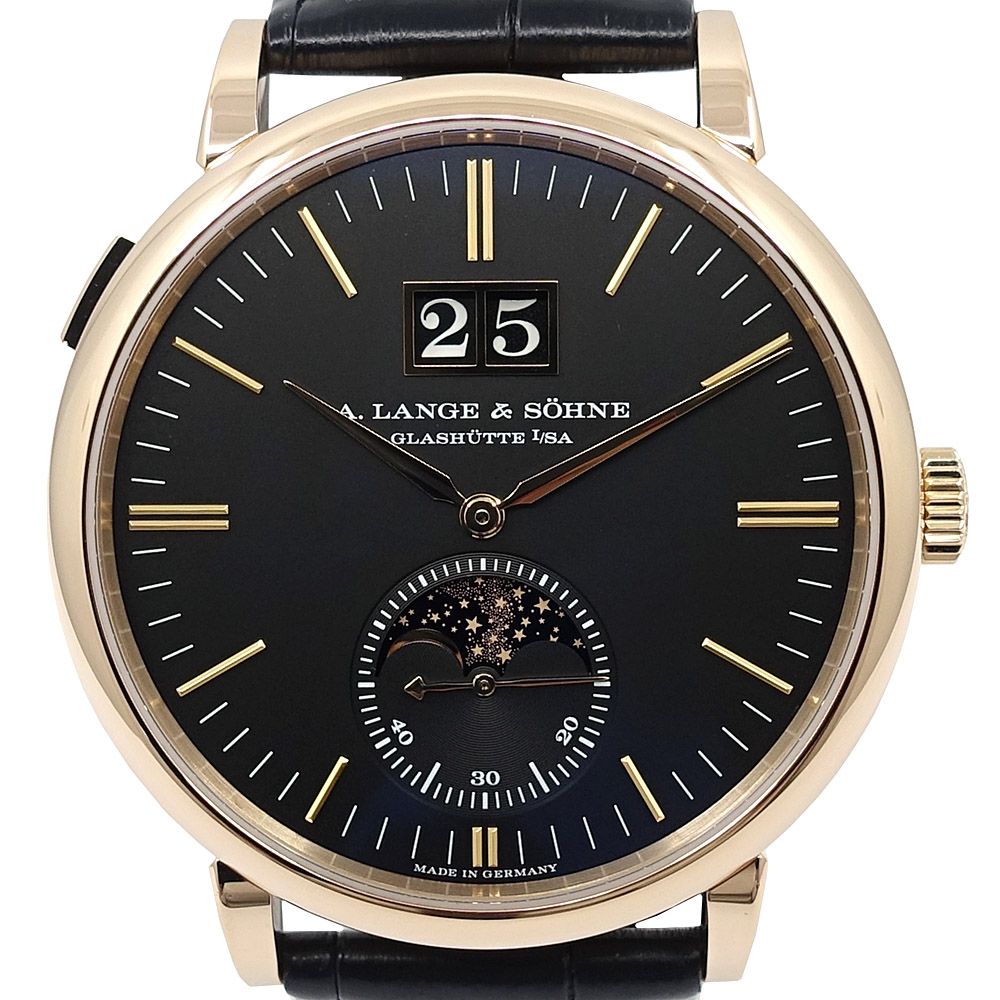 ڱɡۡA LANGE&SOHNEۥ& ӻ SAXONIA MOON PHASE ˥ ࡼե 384.031 BK Au750 PG ꥲ쥶 ư   ݾڽ 2021ǯ Ȣڻž夲ѡۡš