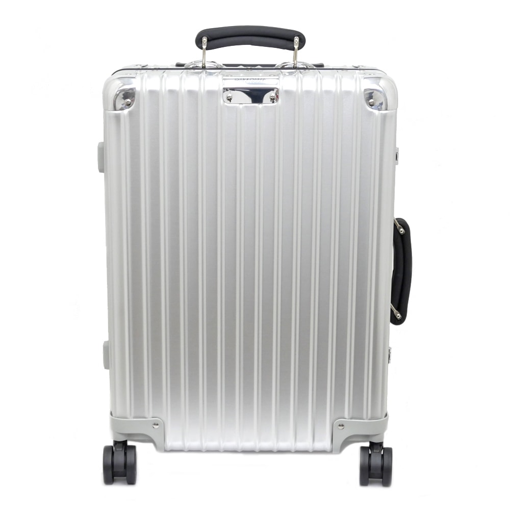 リモワ シルバー アルミニウム キャリーケース 付属品付き 名東】【RIMOWA】リモワ スーツケース CLASSIC キャビン