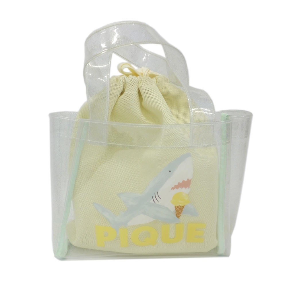 ��ŷ��ۡ�GELATO PIQUE�ۥ����顼�ȥԥ� �ӥˡ���Хå� ��� ������ SHARK Ʃ�� �ݡ��� ���� PWGB252575 �Хå� ��ǥ����� �����š�