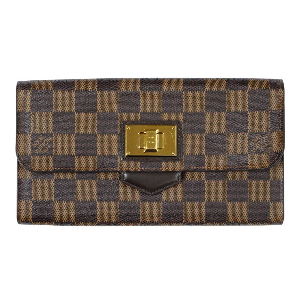 ��̾��ۡ�LOUIS VUITTON�ۥ륤�����ȥ� ���ߥ� �ݥ�ȥե����� �������٥꡼ N63017 ��������å� 2���ޤ� Ĺ���� ��ʪ����š�