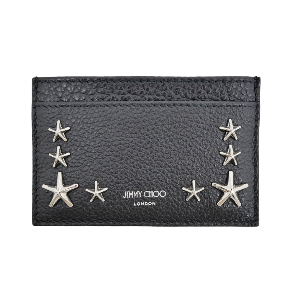 名東】【JIMMY CHOO】ジミーチュウ カードケース DEAN ブラック