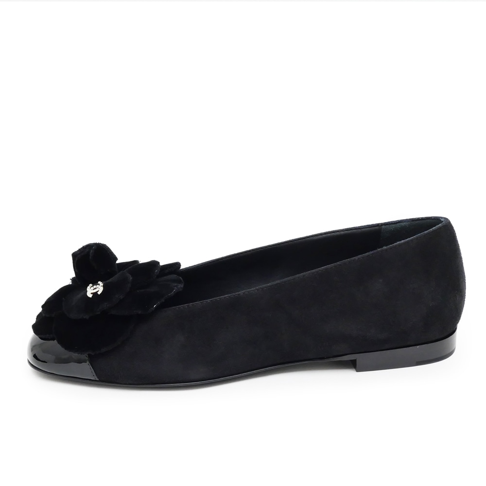 ̾ۡCHANELۥͥ Х꡼ եåȥ塼 ꥢ G45969 ֥å  36 1/2C ٥  ǥڿʡ̤ۡѡۡš