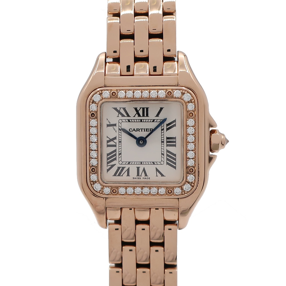 【中古】カルティエ　CARTIER　ミスパシャ　ピンクダイヤル　W314008　箱・保証書付 中古)CARTIER カルティエ ミスパシャ ピンク W3140008（商品ID