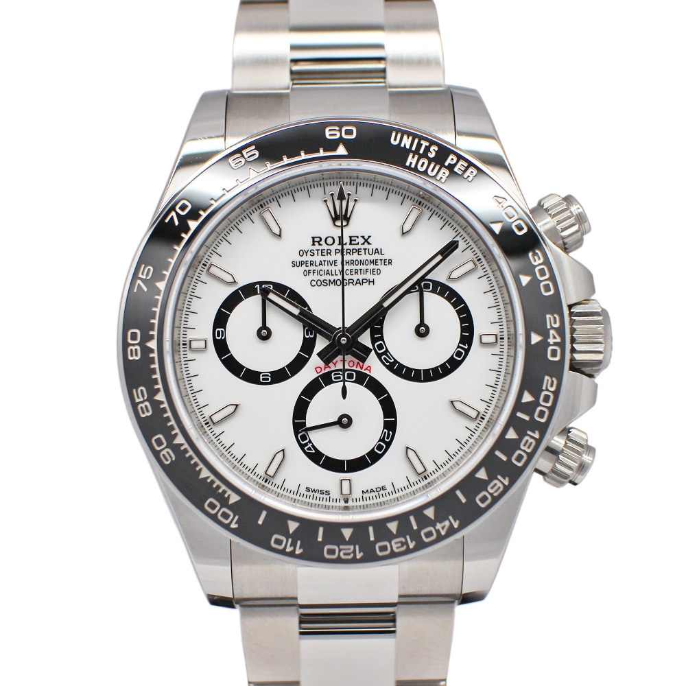 デイトナ/ホワイト文字盤/自動巻き 名古屋】【ROLEX】ロレックス デイトナ 126500LN ランダム ホワイト SS