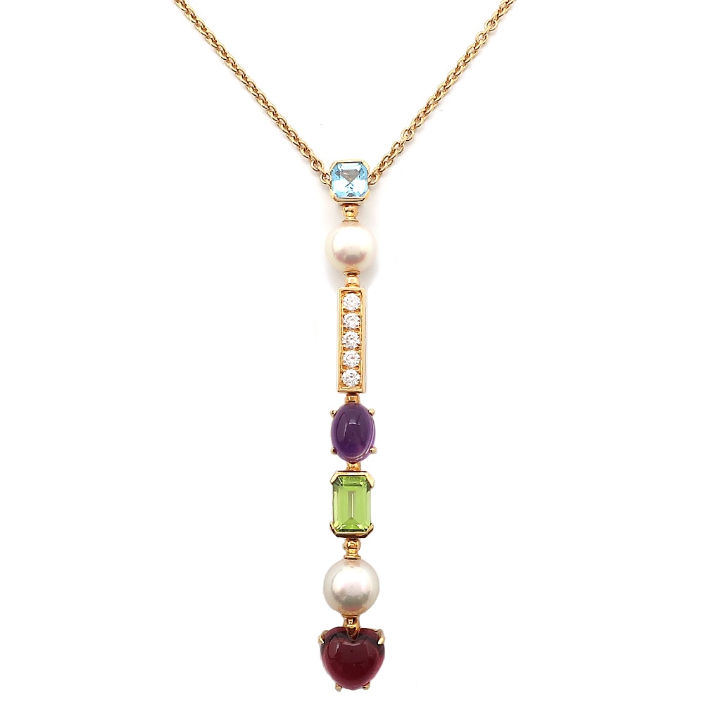 ŷۡBVLGARIۥ֥륬 쥰 ͥå쥹  ֥롼ȥѡ ᥷ ڥɥå ͥå ѡ ޥ 奨꡼ K18YG ɡš