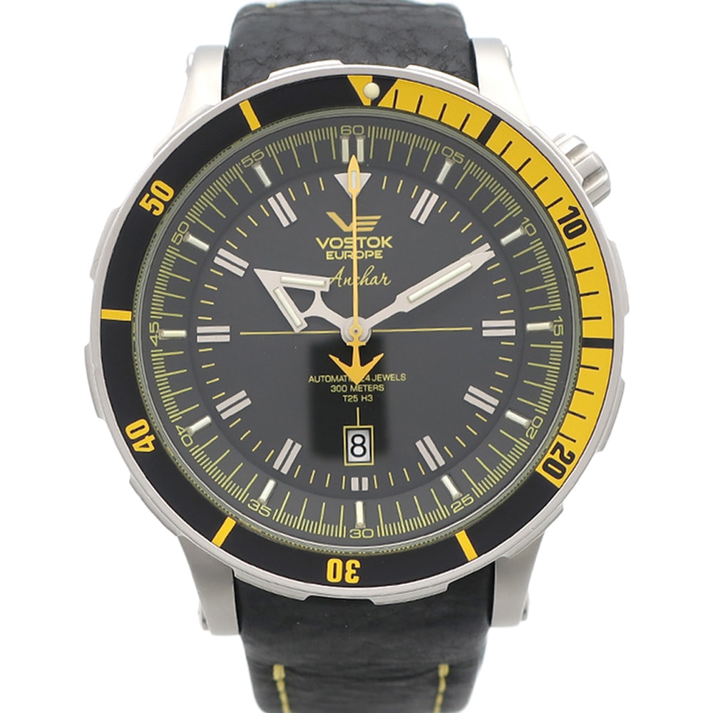 ��ŷ��ۡ�VOSTOK EUROPE�ۥܥ��ȡ������衼���å� �ӻ��� ������塼�� ���֥ޥ꡼�� 48mm K-162 �쥶�� �����С� ���� �ݾڽ� Ȣ����š�